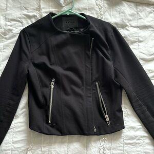 Black Blank NYC Zip Up jacket
